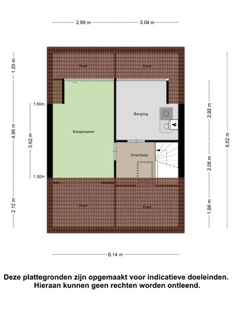 Floorplan - Oostzeestraat 35, 8303 VD Emmeloord